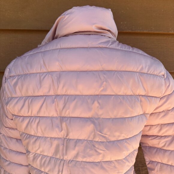 Ci Sono Womens Mauve Puffer Jacket Quilted Lightweight Full Zip M - Picture 10 of 11